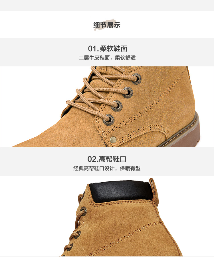 Martin boot nam 2018 mùa thu mới giản dị trong xu hướng giày công cụ gió của Anh giầy chelsea boot nam