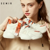 Универсальная белая обувь на платформе, спортивная обувь для отдыха, туфли, 2020, тренд сезона