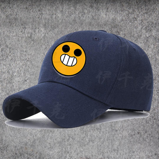 Brawl Stars Zeus Red Thumb Game Peripheral Baseball Cap Sports Outdoor Unisex Large Head Circumference Sunshade Cap