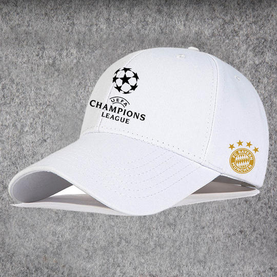 Football Champions League Bayern Baseball Cap Men's Bayern Five-Star Cap Kane Muller Sports Sunshade Sun Protection Peaked Cap