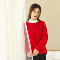Su Su Jie Jia Xiangqing Chinese knot sweater handmade diy wool sweater wool hand-woven needle material bag