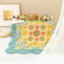 Su Su Jies family group Flower Dome blanket wool crocheted diy hand-woven blanket crochet material bag