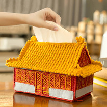 Su Su Jies home Wuyingdian tissue box diy relief handmade cotton wool crochet material bag making