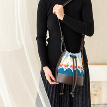 Su Su Jie home cloud shoulder shoulder bag handmade diy wool bag woven crochet material bag
