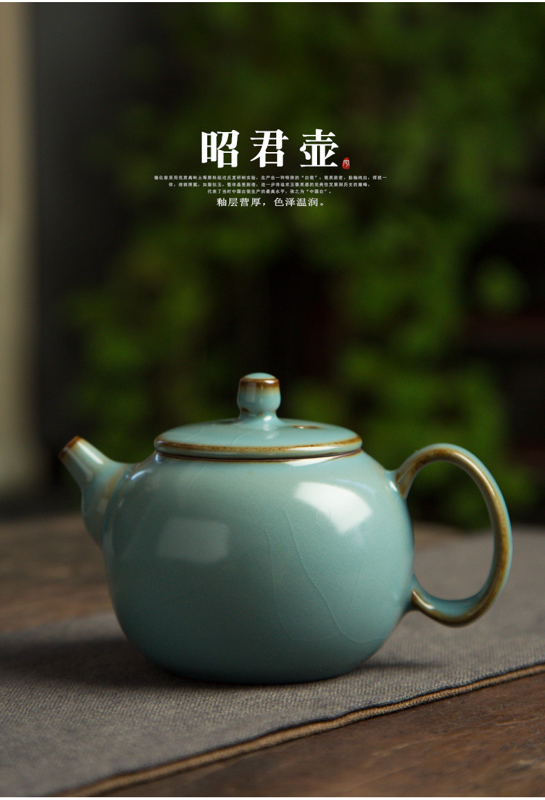 Your up ceramic teapot single pot on household kung fu little teapot expressions using Your porcelain of iron