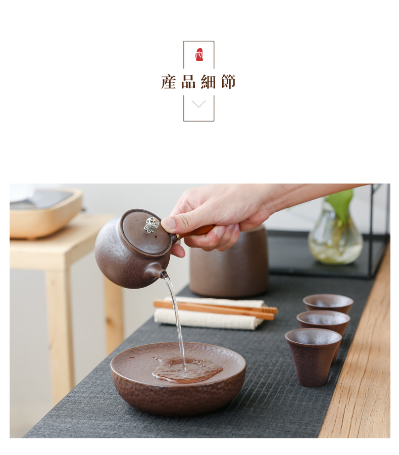 Ning uncommon ceramic teapot side the Japanese single pot pot of hand