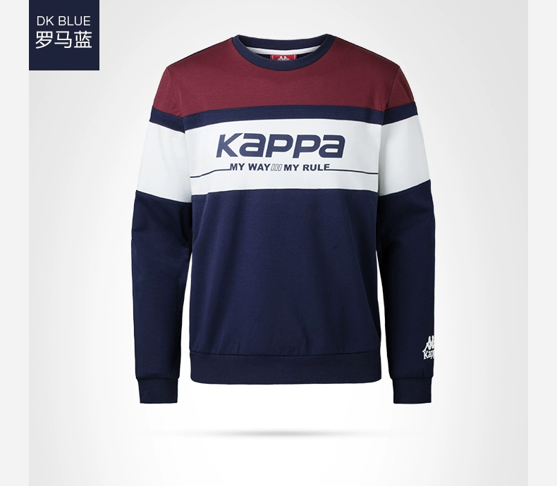 KAPPA Áo thun thể thao nam Kappa Áo thun cổ tròn giản dị 2018 Mới | K0852WT31D áo nỉ nữ form rộng
