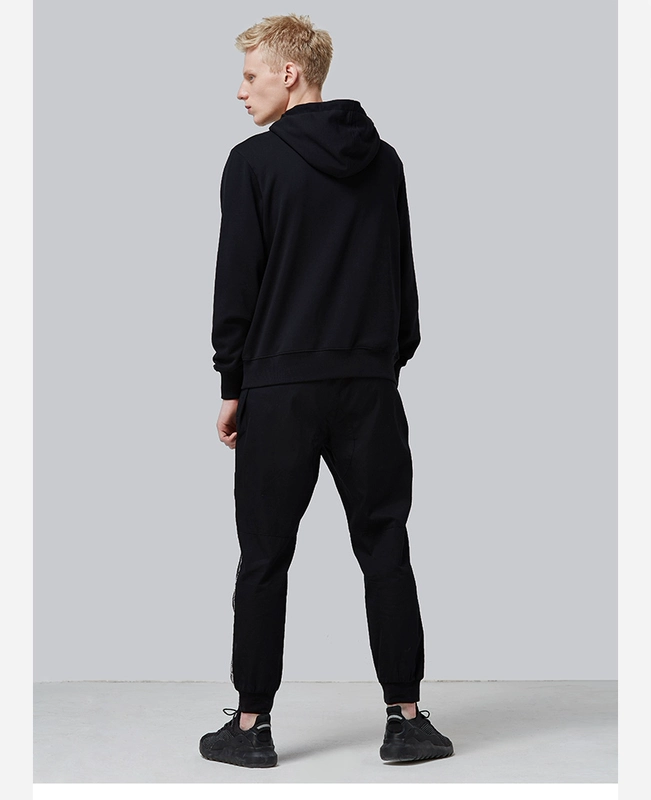 KAPPA Áo khoác thể thao nam Kappa Áo len dệt kim giản dị - Thể thao lông cừu / jumper
