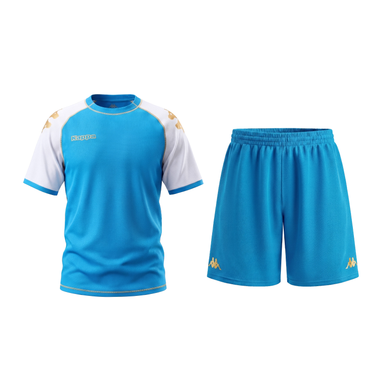 Kappa Back-To-Back Sports Football Uniform Set for Men, Short-Sleeved Shorts, Quick-Drying, Breathable, Contrasting Color Matching Two-Piece Set Kappa Back-To-Back Sports Football Uniform Set for Men, Short-Sleeved Shorts, Quick-Drying, Breathable, Contrasting Color Matching Two-Piece Set