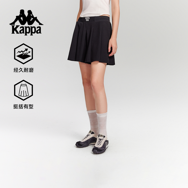 Kappa Women's 2026 New Summer Casual Pleated Tennis Skirt Shorts