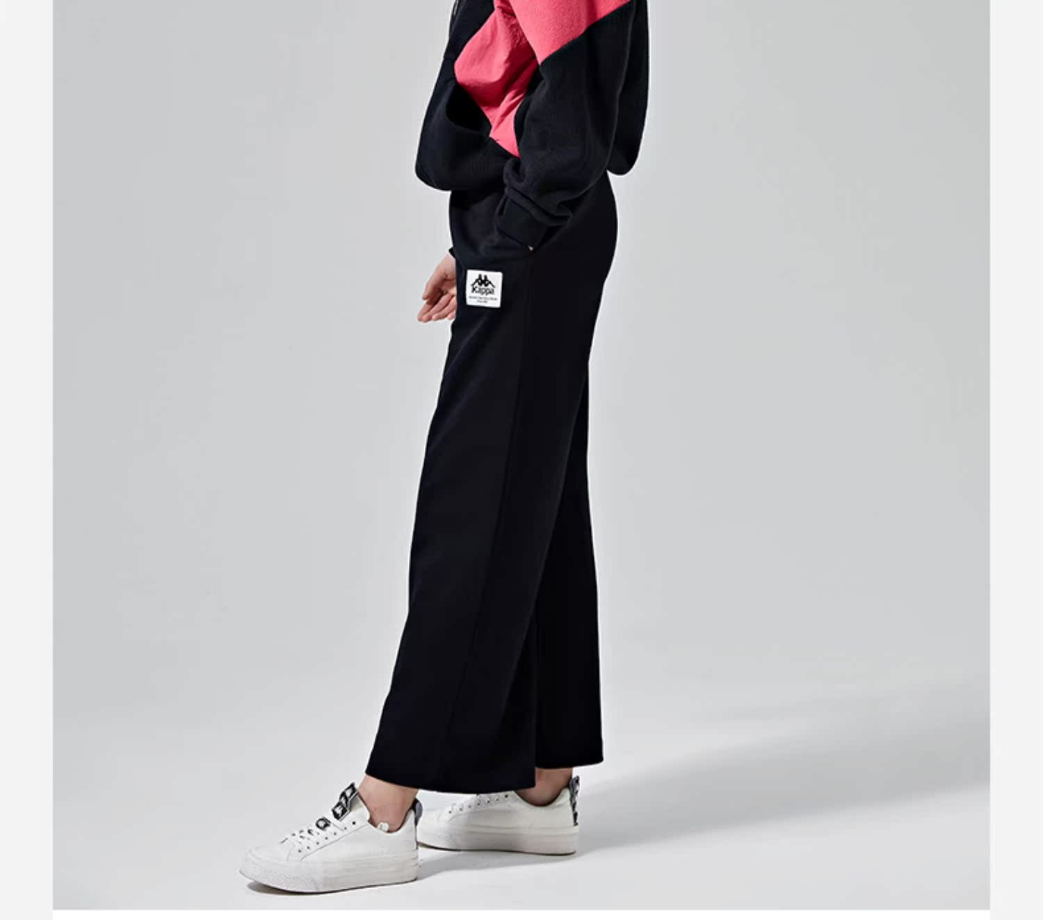Kappa Kappa Áo thể thao nữ Áo hoodie giản dị 2019 Mới | K0962MT82D - Thể thao lông cừu / jumper sweater cổ lọ