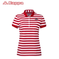 Áo sơ mi nữ thể thao Kappa POLO tay ngắn sọc nửa tay Top 2018 hè mới | K0822PD63 áo nam polo