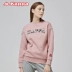 Áo len thể thao nữ KAPPA Kappa áo thun cổ tròn giản dị đan 2018 mới | K0862WT88D sweater nam form rộng Thể thao lông cừu / jumper