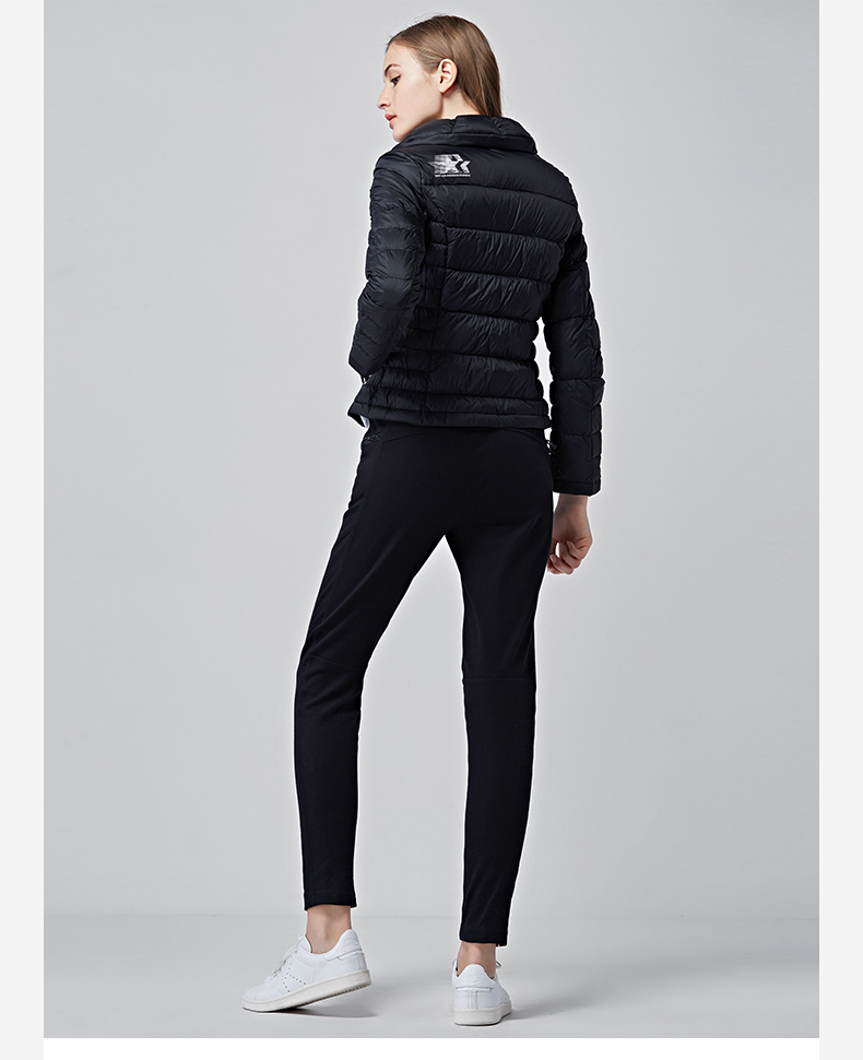 Kappa Kappa Thể Thao của Phụ Nữ Xuống Áo Khoác Dày Ấm Áo Khoác Thể Thao Tops Cotton Mùa Đông | K0562YY05 áo khoác nam lông vũ