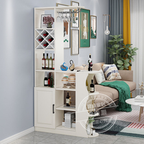 Living room Xuanguan cabinet European-style wine cabinet minimalist modern partition room cabinet small family style home bar Decorative Door Hall Cabinet