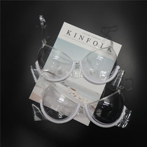 2019 new foreign trade invisible transparent perspective underwear TPU plastic sexy bra disposable disposable bra