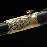 Longquan Guojaxing Sword Wisteria Wisteria Меч ручной работы тату