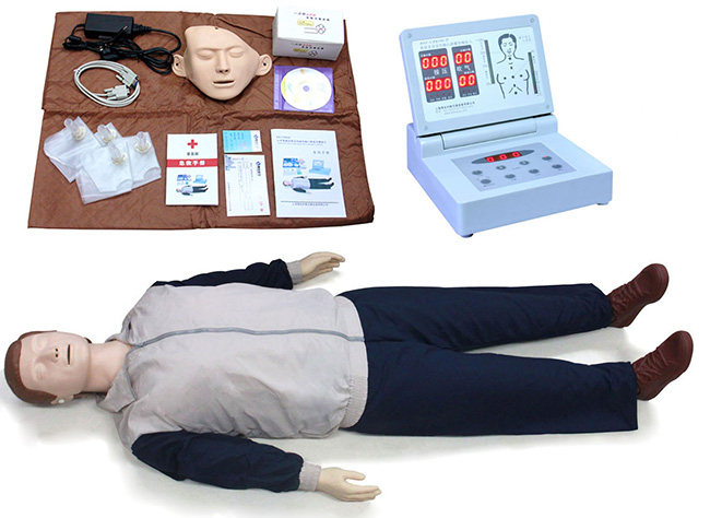 CPR390心肺复苏模拟人(不带打印),医教学用假人体模特,急救训练