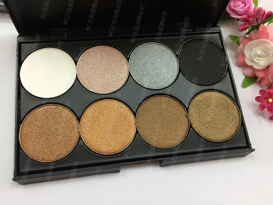 8 Colors Eye Shadow Earth Color Naked Makeup Smoked Eye Shadow Pan Color Makeup Full Pearly Water Soluble Eye Shadow COLOR MAKEUP