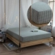 Bông bông rửa giường khăn trải giường Li mảnh bông kẻ sọc bedspread Simmons bộ của 1.8m1.5m1.2m lúa đồng bằng - Trang bị Covers Ga chun và ga phủ