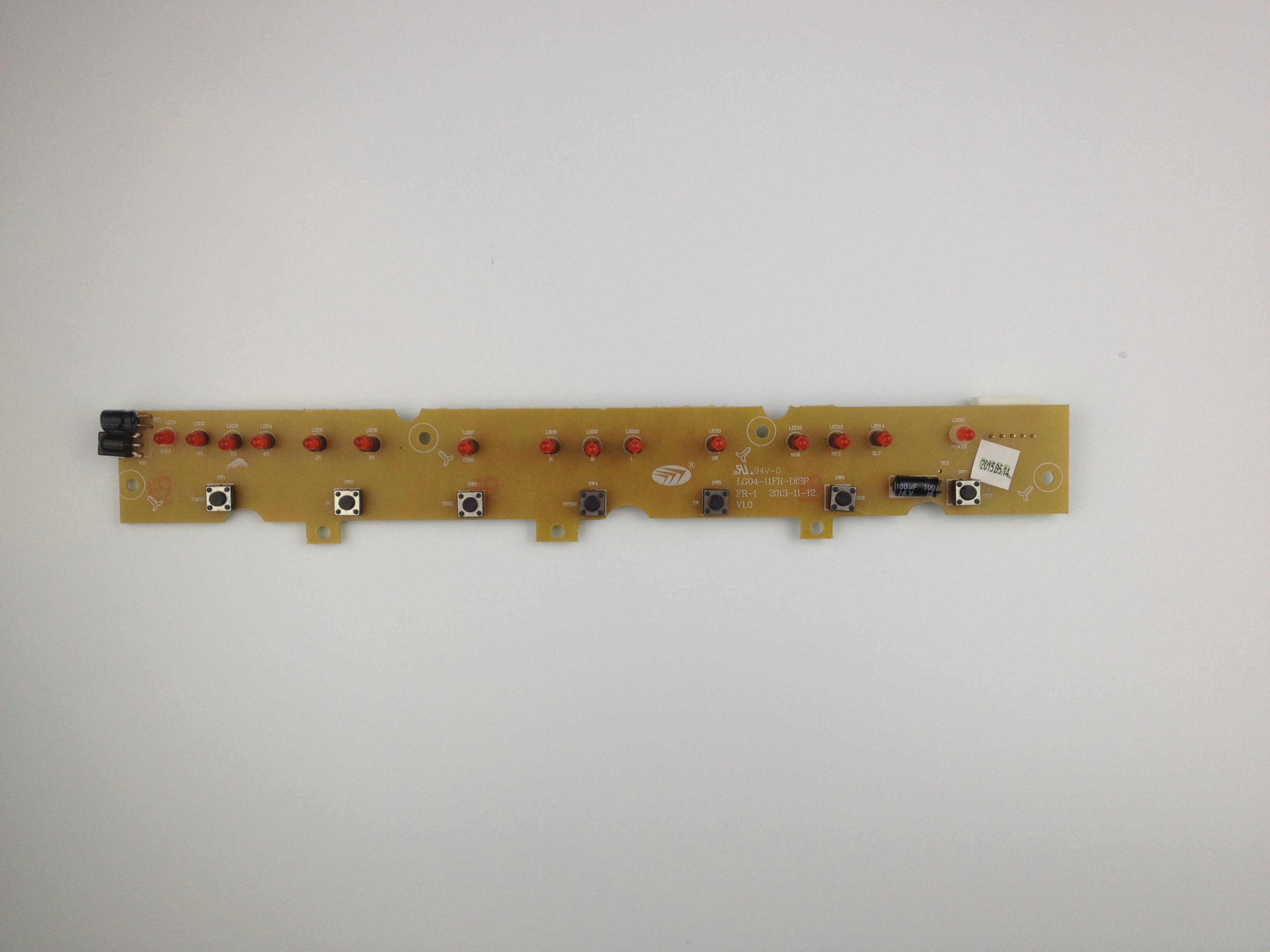 LG04-11FR PIONEER AIR CONDITIONING FAN WATER COOLING FAN KEY PLATE CONTROL PANEL CIRCUIT BOARD CIRCUIT BOARD