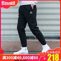 Quần converse nam 2018 mùa đông mới thể thao giản dị cộng với quần nhung dày đan quần 10008815-A01 quần thể thao nam đẹp