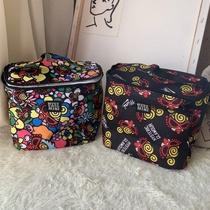 Black Super pacifier baby portable small bottle bag insulated bag picnic bag aluminum tin film rice box bag ice bag back milk bag