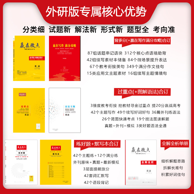 赢在微点 高考复习顶层设计 英语外研版 3