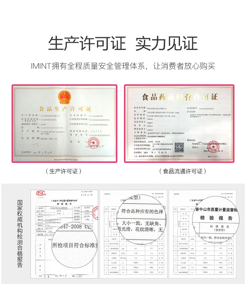 【IMINT】香体糖持久接吻糖5盒