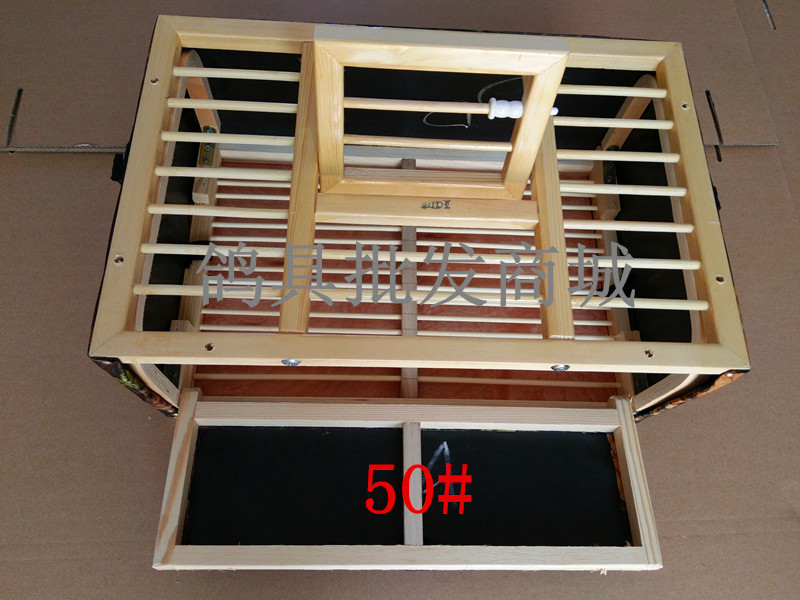 Cung cấp chim bồ câu / chim bồ câu / lồng bay / vòng chân chim bồ câu / lồng phù hợp / lồng huấn luyện lồng vải / lồng chim bồ câu gỗ rắn - Chim & Chăm sóc chim Supplies lồng chào mào