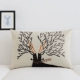Gối thắt lưng sofa cotton lanh gối nai sừng tấm Bắc Âu đơn giản dải eo pad xe hình chữ nhật đệm với lõi tay áo gối tựa ghế sofa