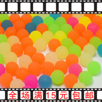 Post-80s classic nostalgic solid high elastic ball bouncing luminous ball Elastic rubber ball Traditional childrens toys