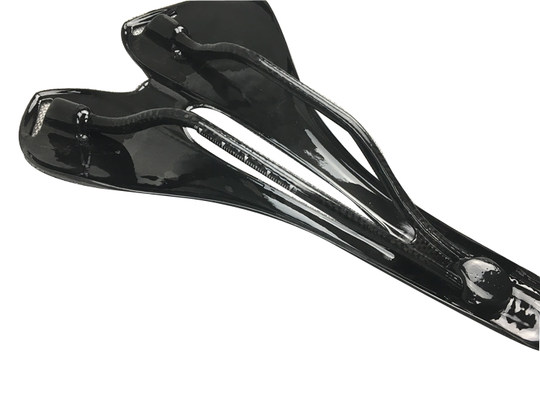 Nuevo precio especial sin estándar 3K UD fibra de carbono completa bicicleta de montaña bicicleta de carretera asiento cojín brillante