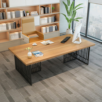 Desk Business Owner Desk Brief Modern Large Class Desk Office Furniture Chair Portfolio President Computer Desk Sub