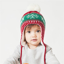 Baby hat Winter female cute super cute children Lei Feng hat boy autumn and winter ear cap pullover fashion boomer baby