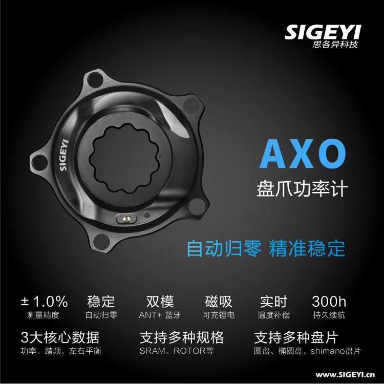 AXO Power Meter Tooth Disc Claw Highway Mountain Thought Different SRAM ROTOR Shimano Lightning BB30