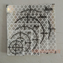 Total Station Reflector Tunnel Measurement Reflector Prism Paper Monitor Measurement Reflector Leica Reflector