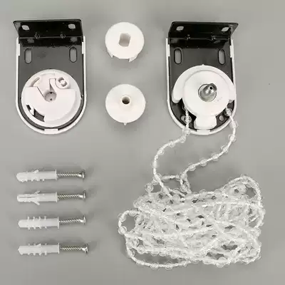 Roller curtain curtain accessories drawing bead controller bracket Platinum steel black gold steel roller blind lifting bead head