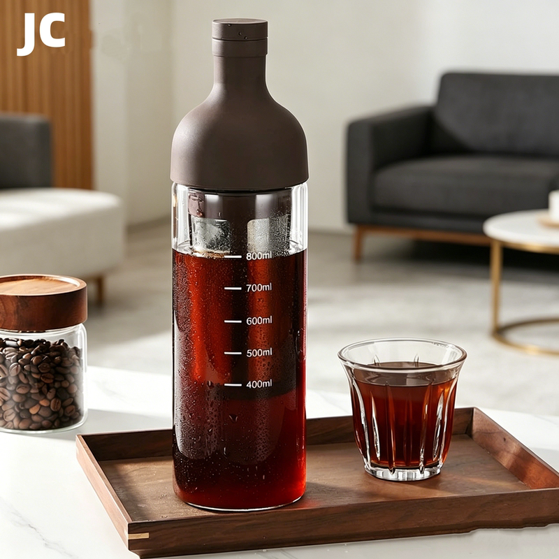 German Cold Brew Coffee Pot for Home Use, Iced Brew Pot, Cold Brew Bottle, Cold Brew Coffee Maker, Large Capacity Ice Drip Coffee Pot