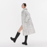 Удерживающий тепло бархатный пуховик для отдыха, куртка, утиный пух