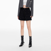 Loving hot drill A character version shorts classic 100 lap high waist display slim pants children