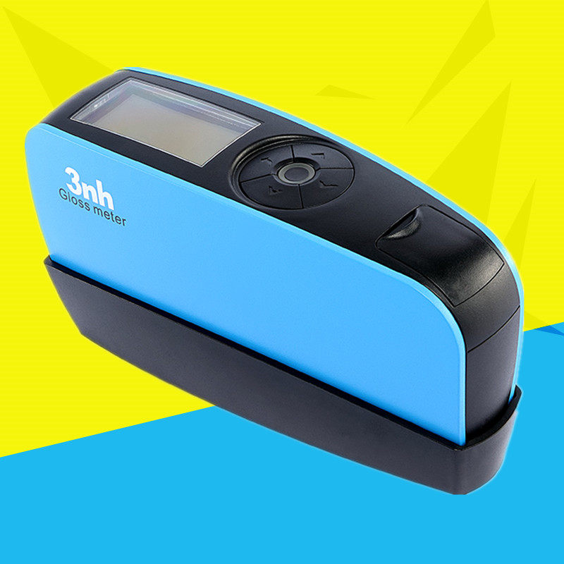 The new 3NH cost-effective handheld gloss meter YS60S is used for spraying and injection molding appearance inspection spot