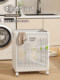 Dirty Laundry Basket for Home Bathroom, Foldable Storage Bin for Clothes, Bathroom Laundry Hamper