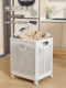 Dirty Laundry Basket for Home Bathroom, Foldable Storage Bin for Clothes, Bathroom Laundry Hamper