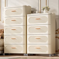 Storage Box Drawer-Type Multi-Layer Organizing Storage Cabinet for Home Living Room Clothes Toys Snack Cabinet Storage Cabinet