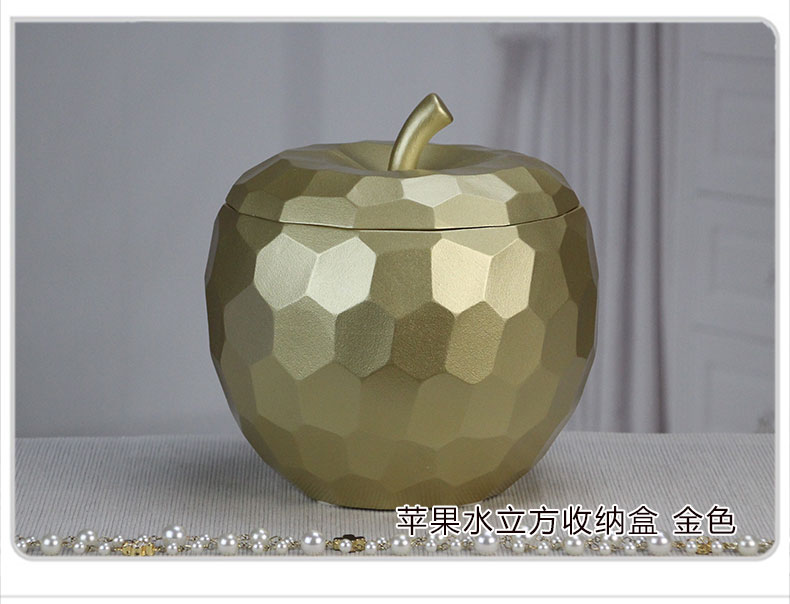 The Big well apple storage tank is made pottery handicrafts creative hand - made ornaments rich ancient frame sitting room ark, furnishing articles