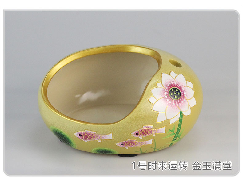 Great fortunes wipe boxes sitting room tea table ceramic handicraft furnishing articles ash tray box store content box can change