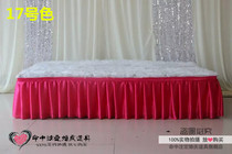 New Wedding items Props Stage Skirt Ttai Rim Stage Apron apron Mantle T Apron Skirt Skirt Skirt Tablecs Table Cloth