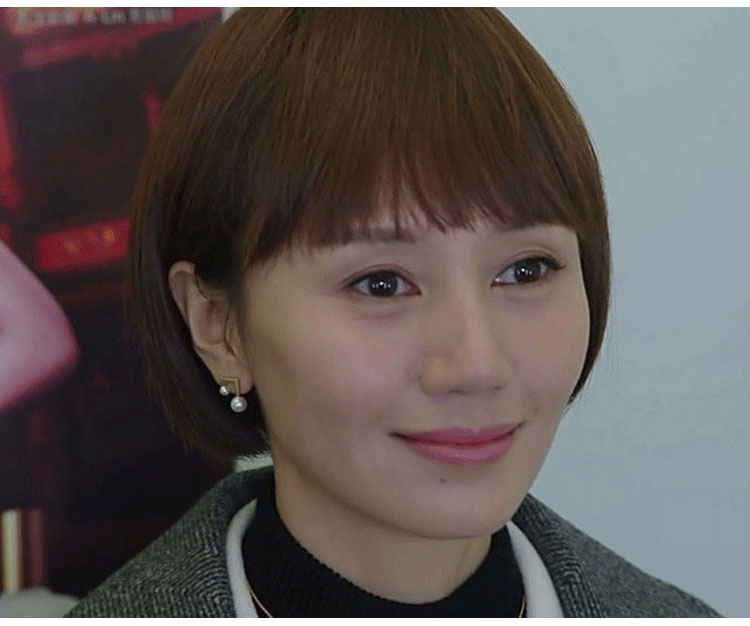 我的前半生袁泉唐晶同款耳环韩国气质珍珠个性