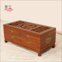 New Chinese box corner tea several solid wood elm tea table Chinese classical furniture ) Ming Qing high - end classical home